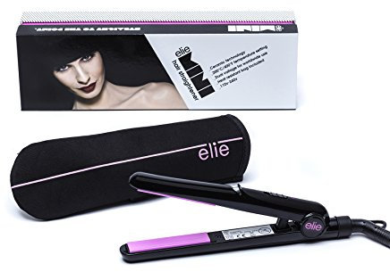 Elie Mini Voyage Haarglätter, Dual-Spannung für den weltweiten Einsatz 110 V – 240 V (Rosa)