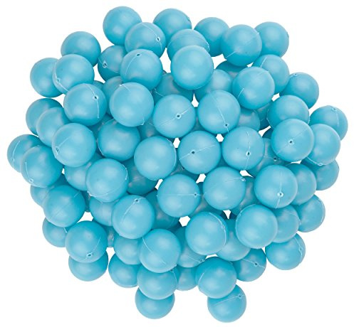 Fairly Odd Novelties 3/4 Mini Ping Pong/Table Tennis/Beer Pong Round Balls (100 Pack), 19mm, Blue