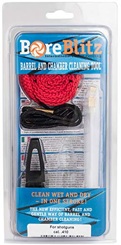 Boreblitz Laufreinigungsschnur, Kaliber 36 & .410, Flinten & Gewehre, zum Reinigen & entölen, waschbar, reißfest, mit Handgriff