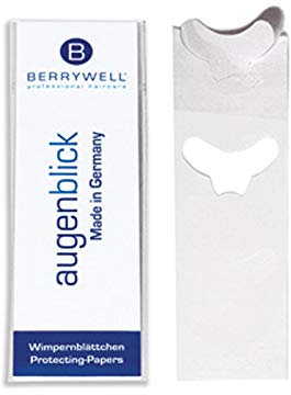 Augenblick Wimpernblättchen Hautanfärbeschutz, Berrywell, 96 Stück