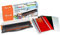 Peach PB200-09 Plastikbindegerät | Personal Binder DIN-A4 | bindet 50 Blatt | max. 12 mm Binderücken | 4 Blatt Stanzkapazität | inkl. 20-teiligem Starterset