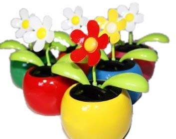 HAAC Solar Wackelblume - Blume - Solarwackelblume - Kind, Kinder - Erwachsene - Unisex