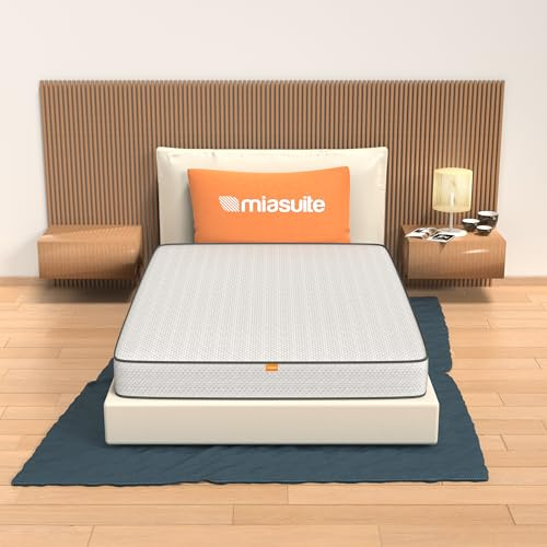 Doppelmatratze 140x200 cm, 18 cm Höhe, Orthopädisch Memory-Schaum und Polyurethan, Anallergisch und Antibakteriell, Anti-Hausstaubmilben, Made in Italy | PrimaveraH18