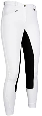 HKM Unisex byxor ridbyxor – Basic Belmtex Grip Easy– 3/4 trimning