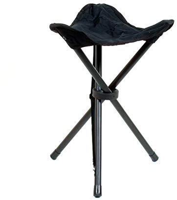 TravelChair Basic Nature Dreibeinhocker Stahl - Falthocker