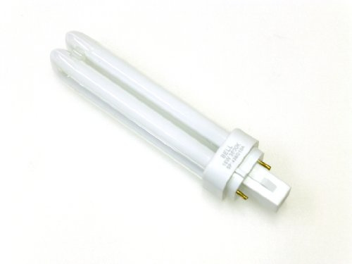 BELL 2X 18 watt Energy Saving CFL 2 pin Lamp 18W Cool White 840 G24d-2 Double Turn
