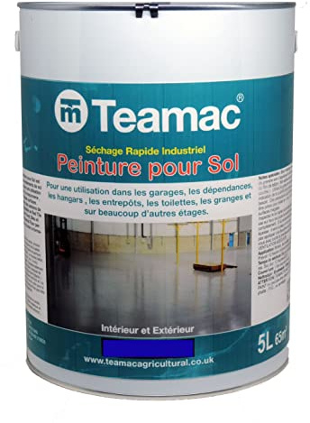 Industrial Floor Paint - Blue - 5 Litre