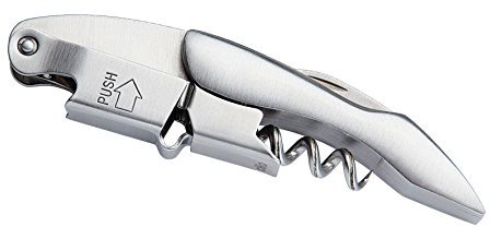 Cilio 0000205060 Kellner-Korkenzieher Classic, Andere, Silber, 12 x 2,8 x 1,6 cm