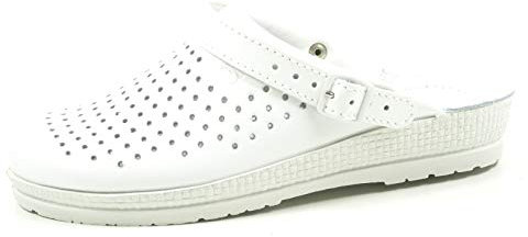 Rohde Neustadt d Clogs Damen Arzt Krankenhaus Hausschuhe Schuhe 1445 weiß