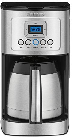 Cuisinart DCC-3400P1 CUIDCC3400 Coffee Maker, Stainless Steel, Silver