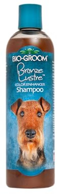 Bio-Groom - Bronze Lustre Shampoo - Hundeshampoo zur Verbesserung der braunen Fellfarbe - Verleiht Glanz und Schimmer - Stärkt das Haar - Verhindert Trockenheit - 340g