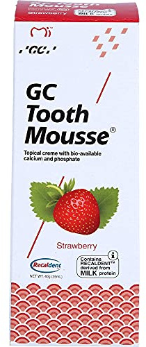 GC Tooth Mousse Erdbeere Creme, 40 g Zahncreme