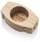 La Bonne Graine BAR103 Butterformer mit Kuhmotiv und gewelltem Rand, aus Holz, 125 g