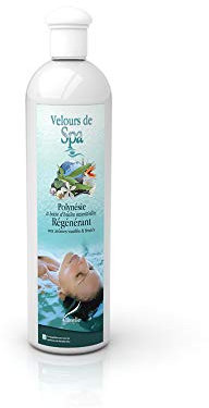 Camylle - Hot Tub Fragrance Polynésie - A base di oli essenziali per spa o Jacuzzi - Rigenerante con aromi di vaniglia e frutta - 250ml
