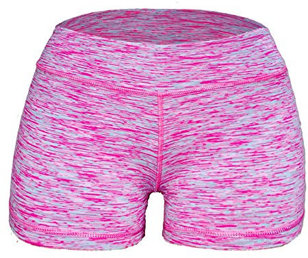 Epic MMA Gear WOD Booty Shorts für Damen (XS, Berry Space Dye)