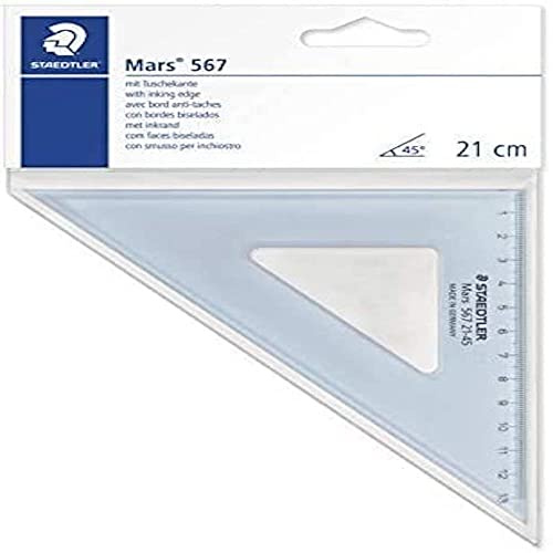 Staedtler 567 21-45 Zeichendreieck, 21cm