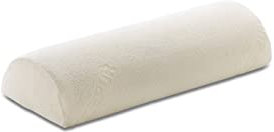 TEMPUR Universalkissen aus Memory Foam, halbrundes Stützkissen zur Druckentlastung und ergonomischen Unterstützung für Knie, Lenden- und Nackenbereich, waschbarer Bezug, 50 x 20 x 10 cm, Beige