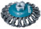 Makita D-39883 Kegelbürste Ø 115 mm, gezopft, verzinkter Stahldraht, M14 Gewinde Aufnahme, Drahtbürste zum Entrosten, Entzundern, Aufrauen und Reinigen von Stahl
