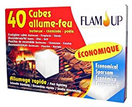 Flam'Up 0600 Allume-feu économique 40 Cubes