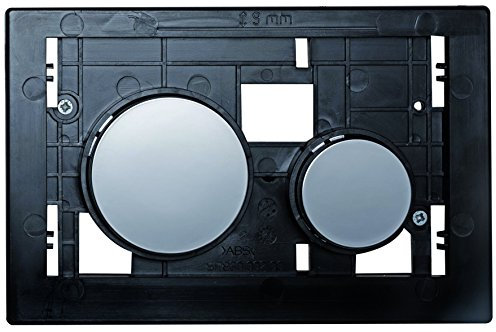 TECEloop Tasten für WC Betätigungsplatte (für Drückerplatten mit Zweimengenspülung, ohne Platte) chrom glänzend, 9240666