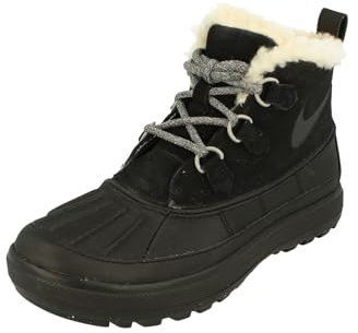 NIKE Damen Woodside II Chukka Boots von Finish Line, Schwarz Anthrazit, 42 EU