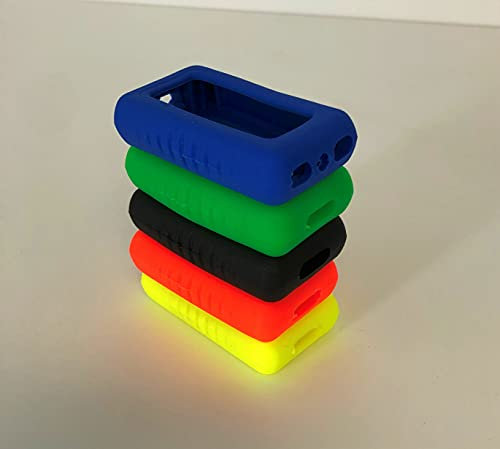 Salvatelecomando elastico universale per apricancelli automatici - mod. Micro tecnidea. Larghezza da cm 2,8 a 5 - lunghezza da cm 5,5 a 12 blister da 2 pezzi in colori assortiti