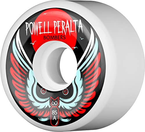 Powell Peralta Bombers 3 60mm 85a Skateboard Wheels 4pk