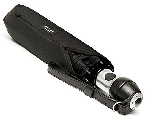 DAVEK DUET UMBRELLA - Extra-Large Windproof Umbrella with Automatic Open & Close (Black)