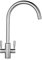 Franke Ascona Swan Neck Swivel Spout Mono Mixer Twin Lever Chrome Kitchen Tap