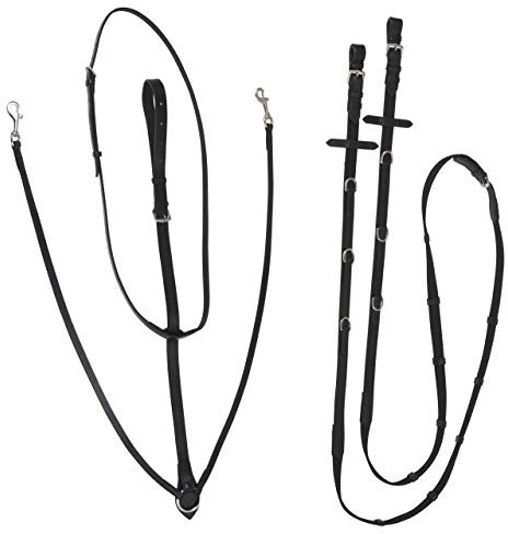 Covalliero Thiedemannzügel schwarz, Full