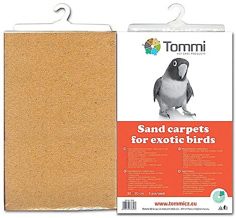 Tommi 07656 Vogelsand Teppich Gr. S,/ 5 Stk/Pkg