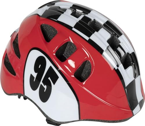 Casque de sécurité de vélo pour Enfants, Taille Ajustable S 52-56 cm, Trous Bleus aérodynamiques