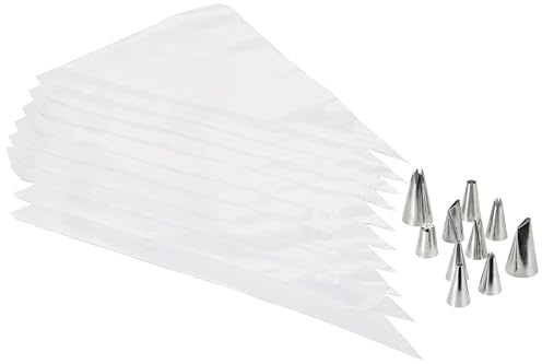 Wilton Beginning Buttercream Decorating Set - Cake Decorating Kit with Piping Tips & Disposable Icing Bags - Quality Baking Tools - 20-Piece Set