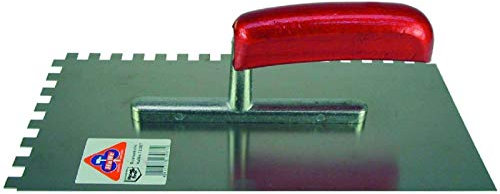 HaWe 13.037 Glättekelle mit Zahnung 3x3x3 mm