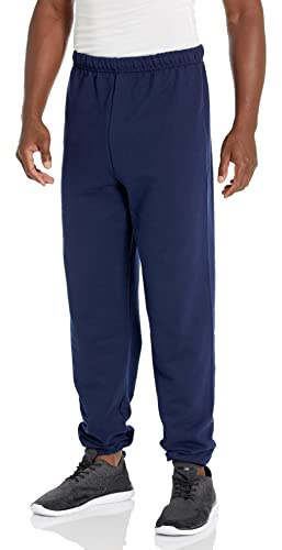 Jerzees NuBlend Fleece Joggers with Pockets, Relaxed Fit, Cotton Blend - Pantalones Deportivos Hombre