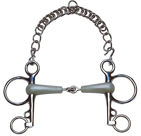 Feeling Unisex Adult 604635 Jointed Flexi Pelham Bit - Multi-Coloured, 115 mm