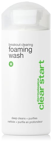 Dermalogica Breakout Clearing Foaming Wash 177ml - Fights Breakouts, Cleans & Removes Dead Skin Cells, Dirt & Excess Oils, Purifies Skin, for Face, Back & Neck, Suits All Skin Types