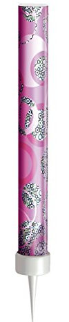 Unique Party 37327 - Glitz Pink Birthday Fountain Candles, Pack of 3