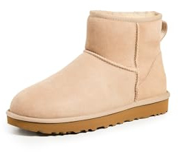 UGG Women's Classic Mini Ii Fashion Boot, Sand, 5.5 UK