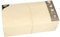 Servietten, 3-lagig 1/4-Falz 33 cm x 33 cm creme für jede Party und Feier. Menge: 250 St