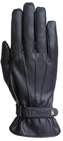 Roeckl Sports Reithandschuh Weymouth, Turnier Winter Handschuh, Schwarz 10