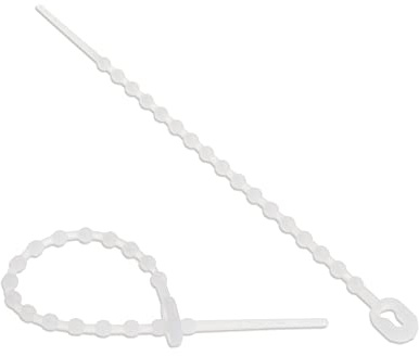 InLine 59977B 100er Pack Kabelbinder Kugelbinder natur, Länge 150mm