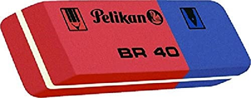 Pelikan 220275 Radiergummi, blau/weiß