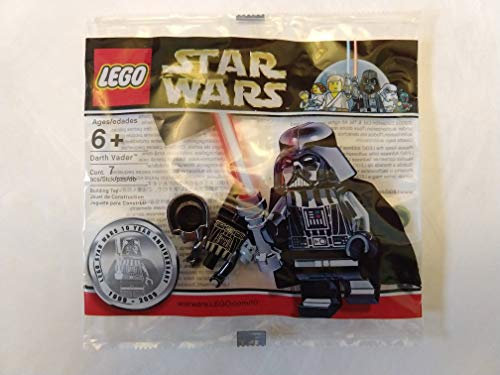 LEGO Darth Vader 10th Anniversary Chrome Minifig Figure [Toy]