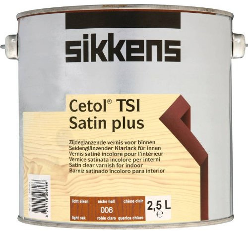 Sikkens Cetol TSI Satin Plus Paint LIGHT OAK 2.5L Litre Fast Postage