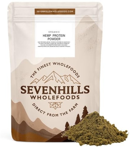 Sevenhills Wholefoods Organic Raw Hemp Protein Powder 1kg
