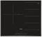 Bosch PXJ651FC1E - Serie 6 Placa Inducción, 60cm zona 28cm biselada, Negro
