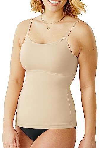 Maidenform womens Long Length Camisole Fl3266 shapewear tops, Latte Lift, Medium US