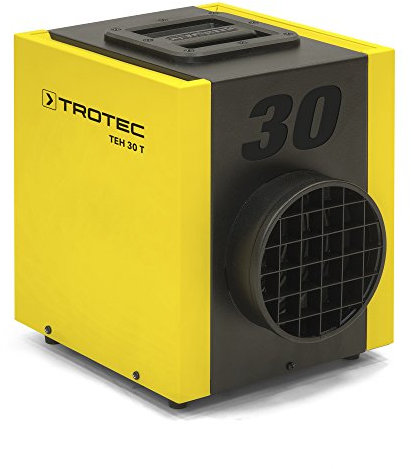 TROTEC TEH 30 T Elektroheizer, Bauheizer mit 3,3 kW mit widerstandsfähiger Schutzlackierung