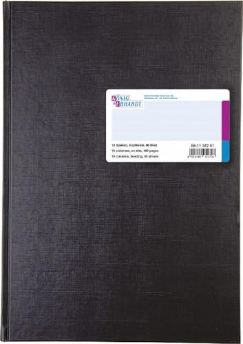 König & Ebhardt Spaltenbücher Vielzweckbuch M.Kopfleiste A4 16-Spalten, 32 Zeilen